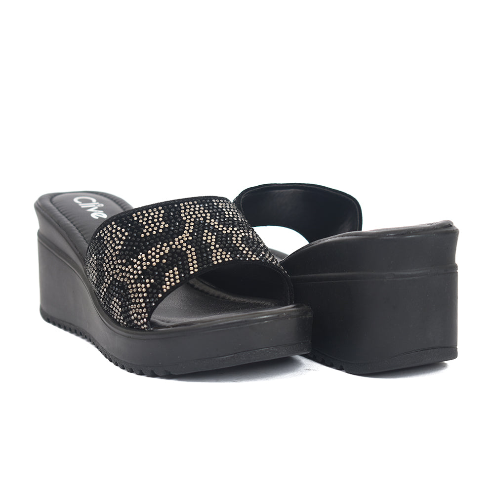 Casual Wedge Slippers