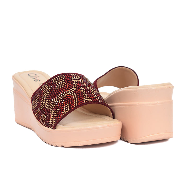 Casual Wedge Slippers