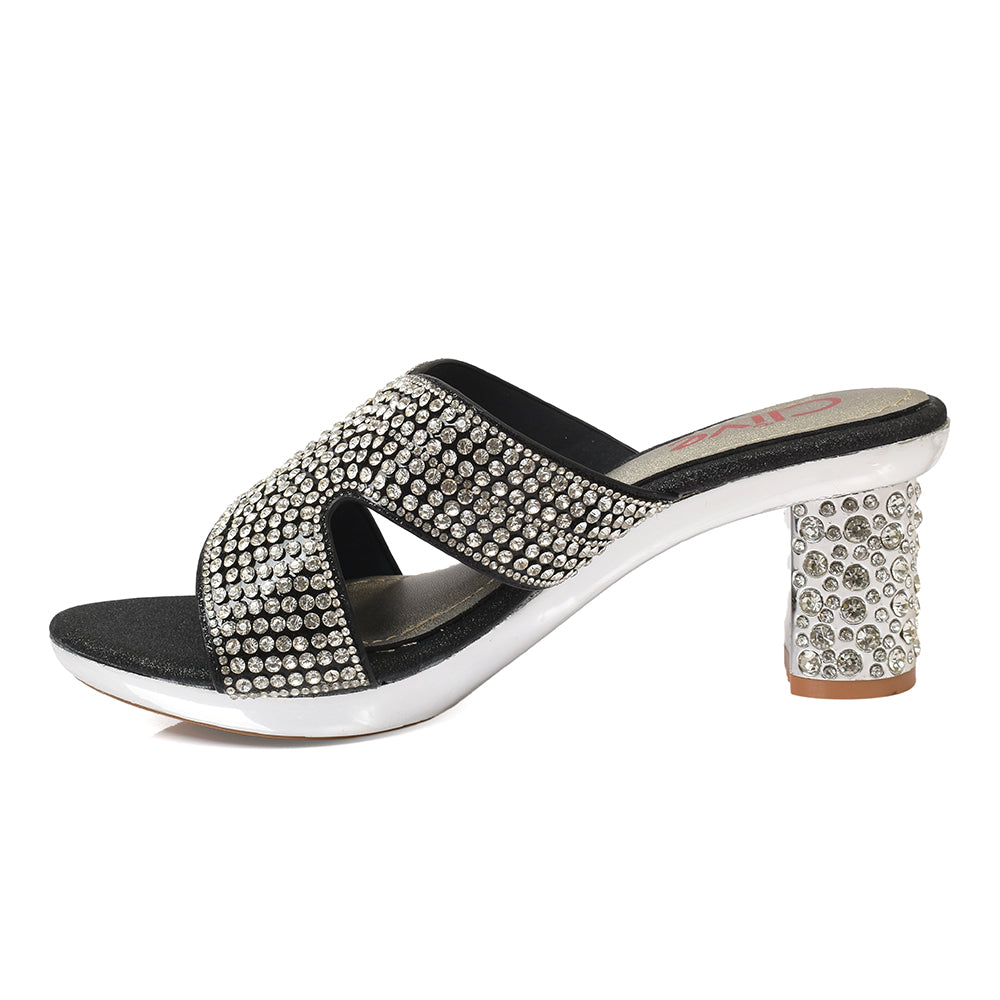 Fancy Slipper Heel