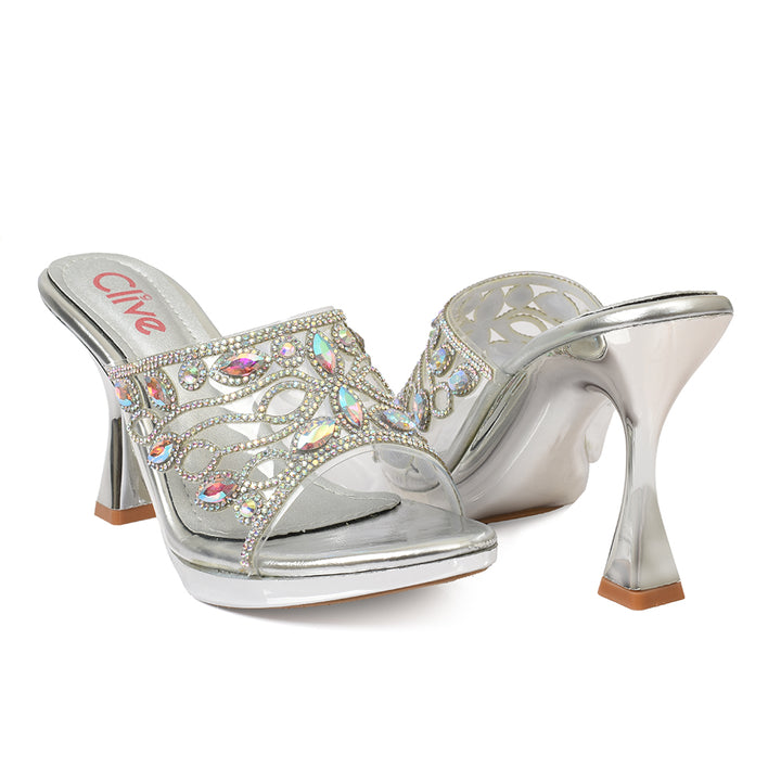 Bridal Slipper Heels