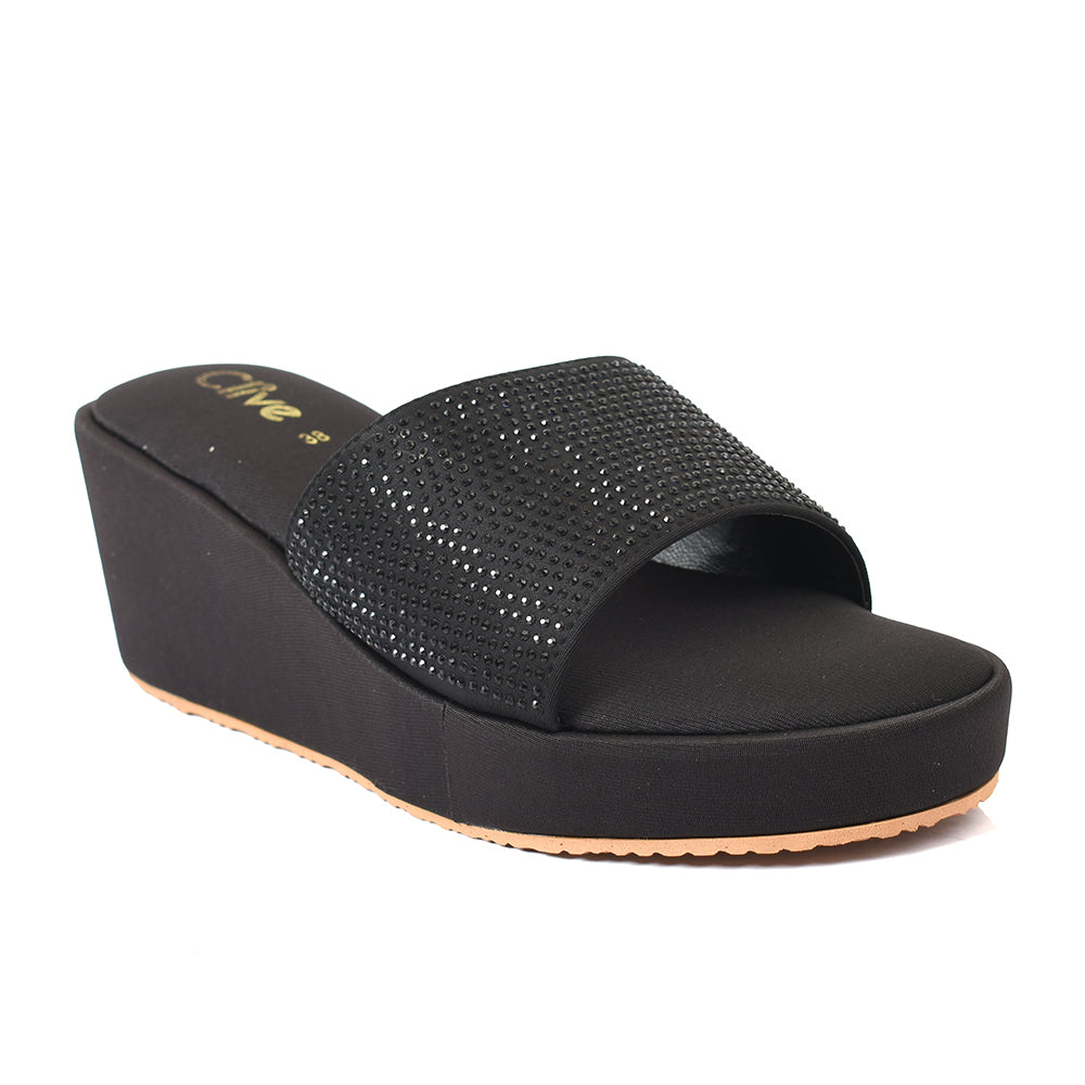 Casual Wedge Slippers