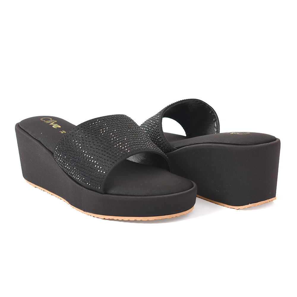 Casual Wedge Slippers