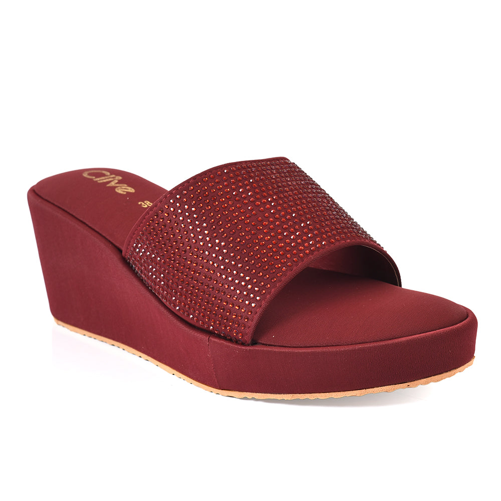 Casual Wedge Slippers