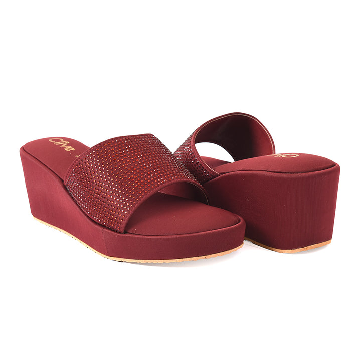 Casual Wedge Slippers