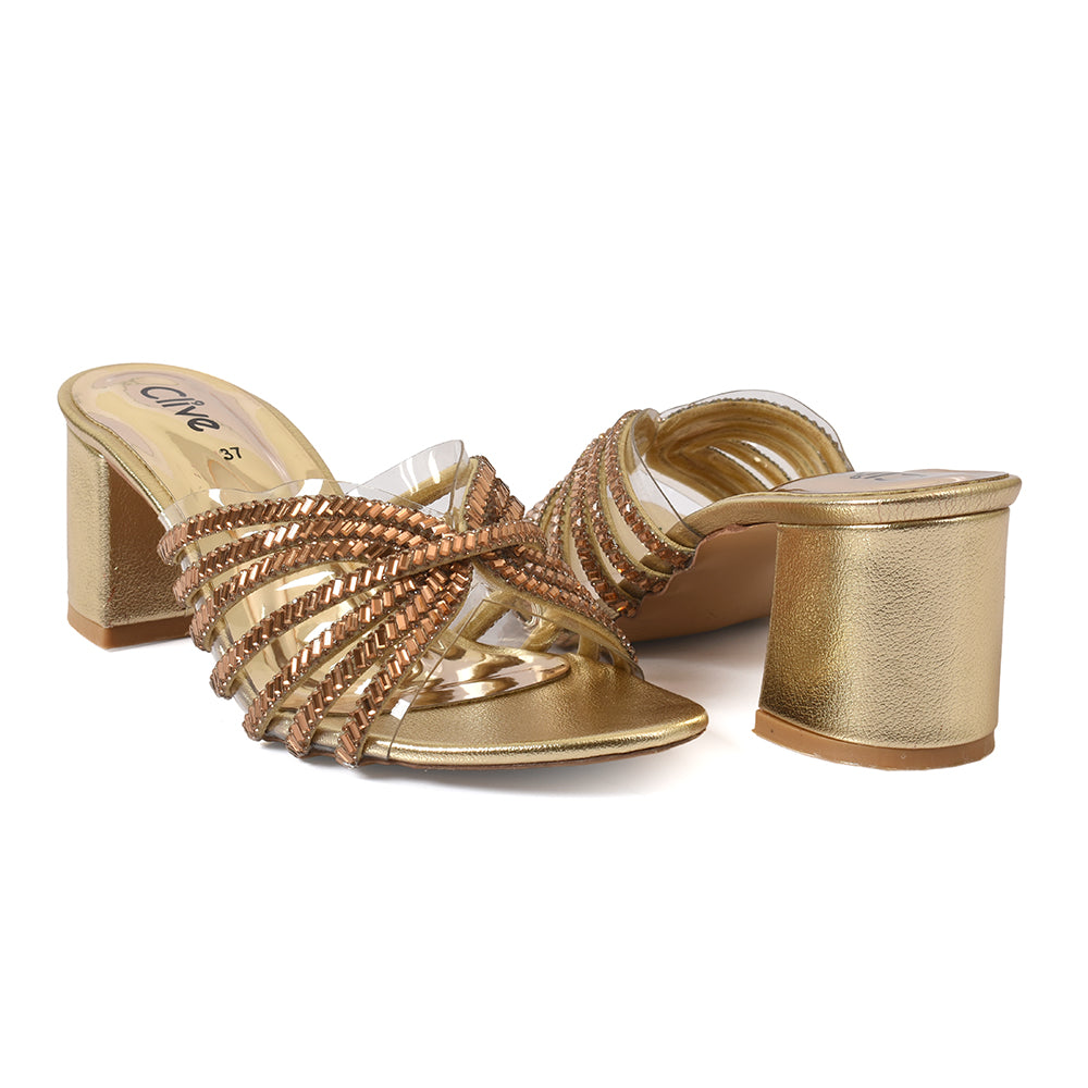 Fancy Slipper Heel