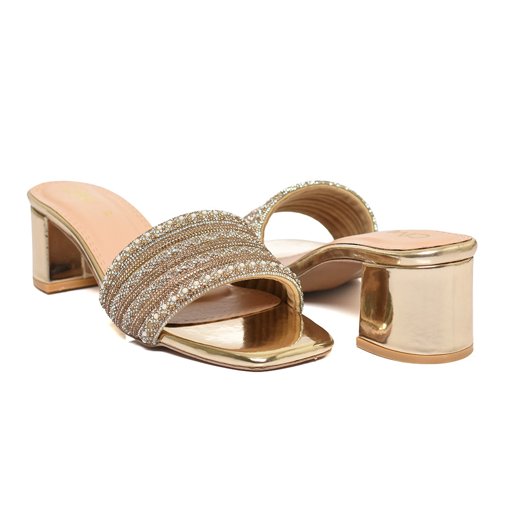Fancy Slipper Heel