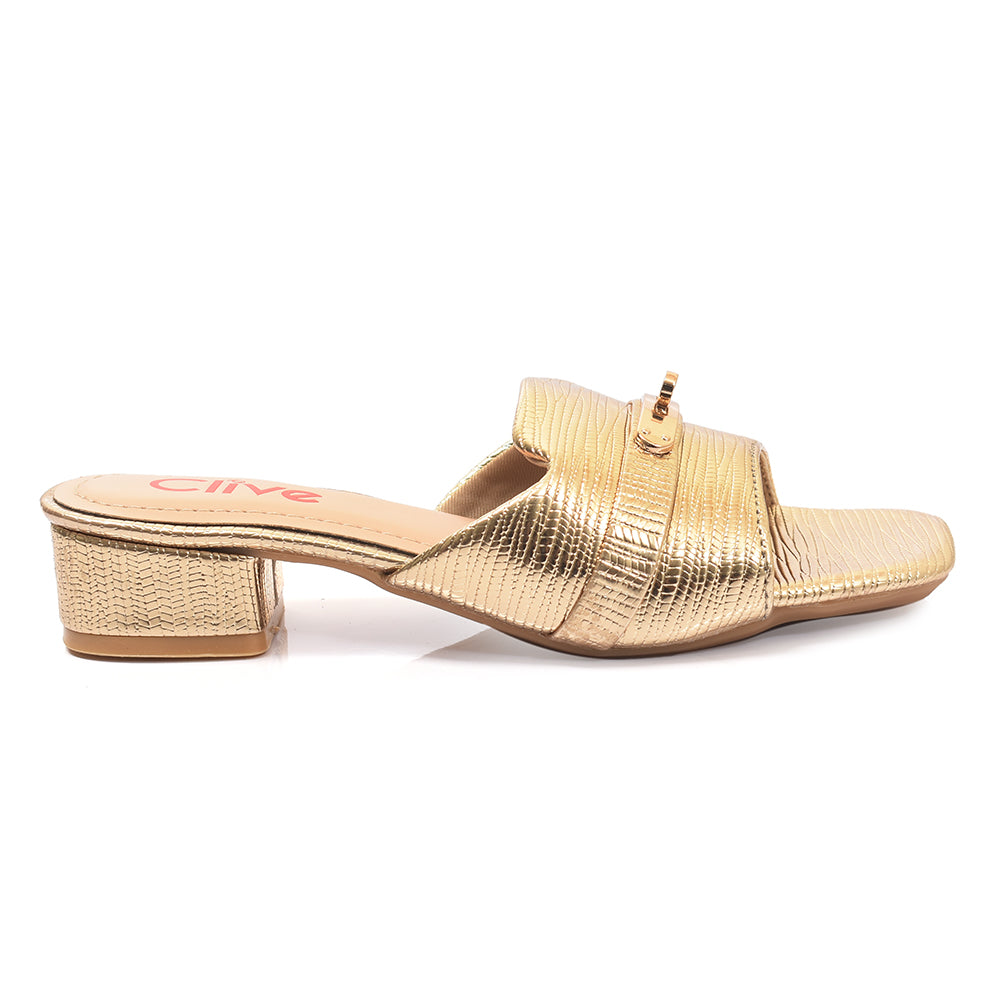 Fancy Slipper Heel