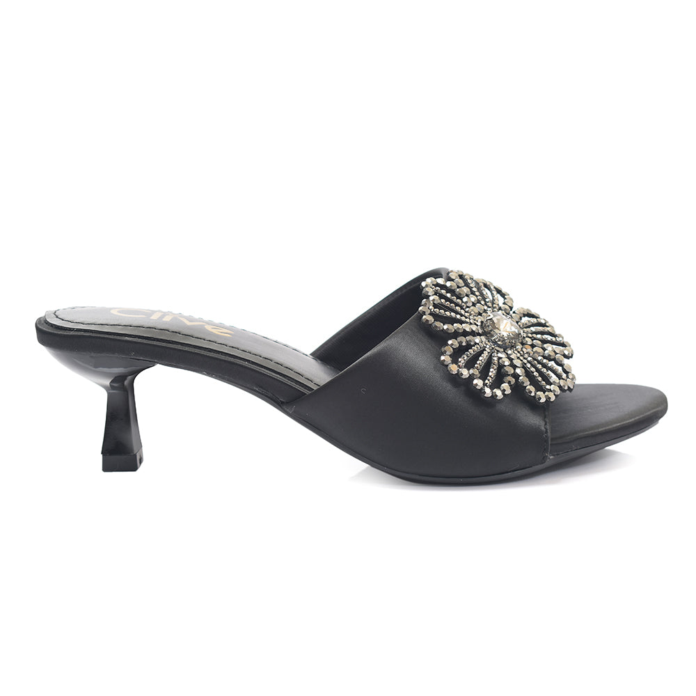 Fancy Slipper Heel
