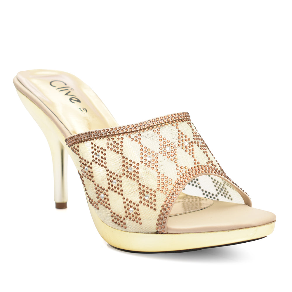 Bridal Slipper Heels