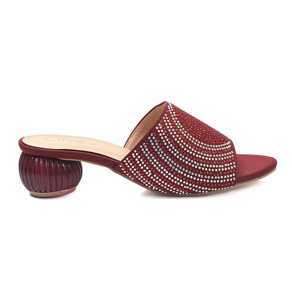 Fancy Slipper Heel