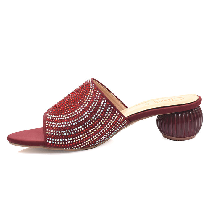 Fancy Slipper Heel