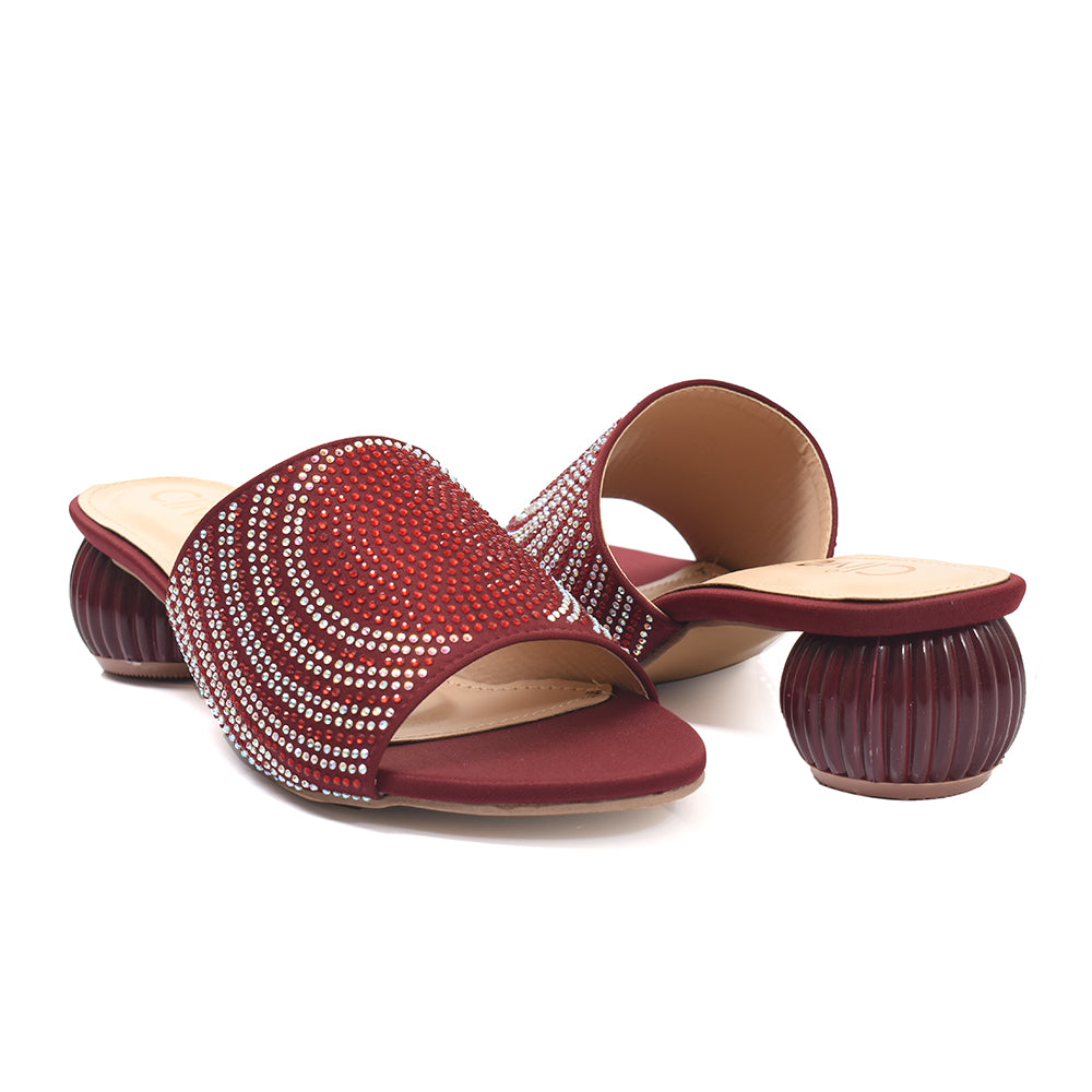 Fancy Slipper Heel