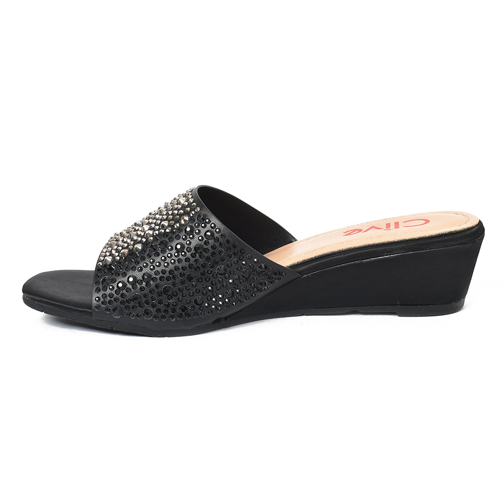 Casual Wedge Slippers