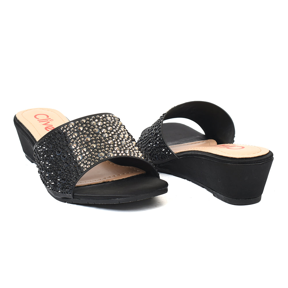 Casual Wedge Slippers