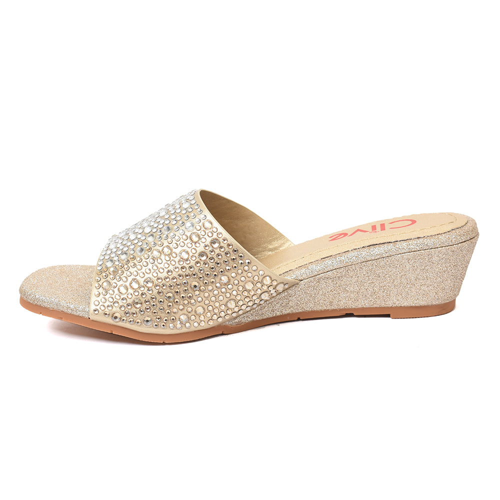 Casual Wedge Slippers