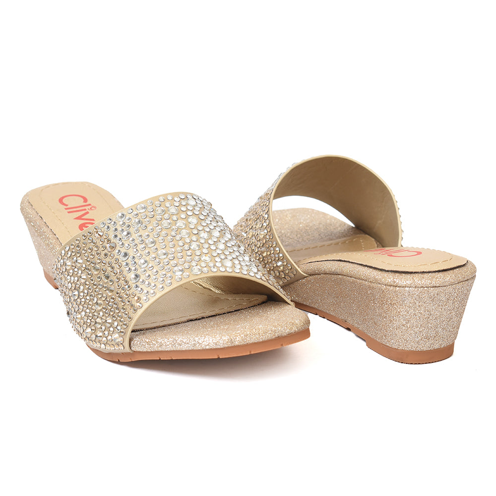 Casual Wedge Slippers