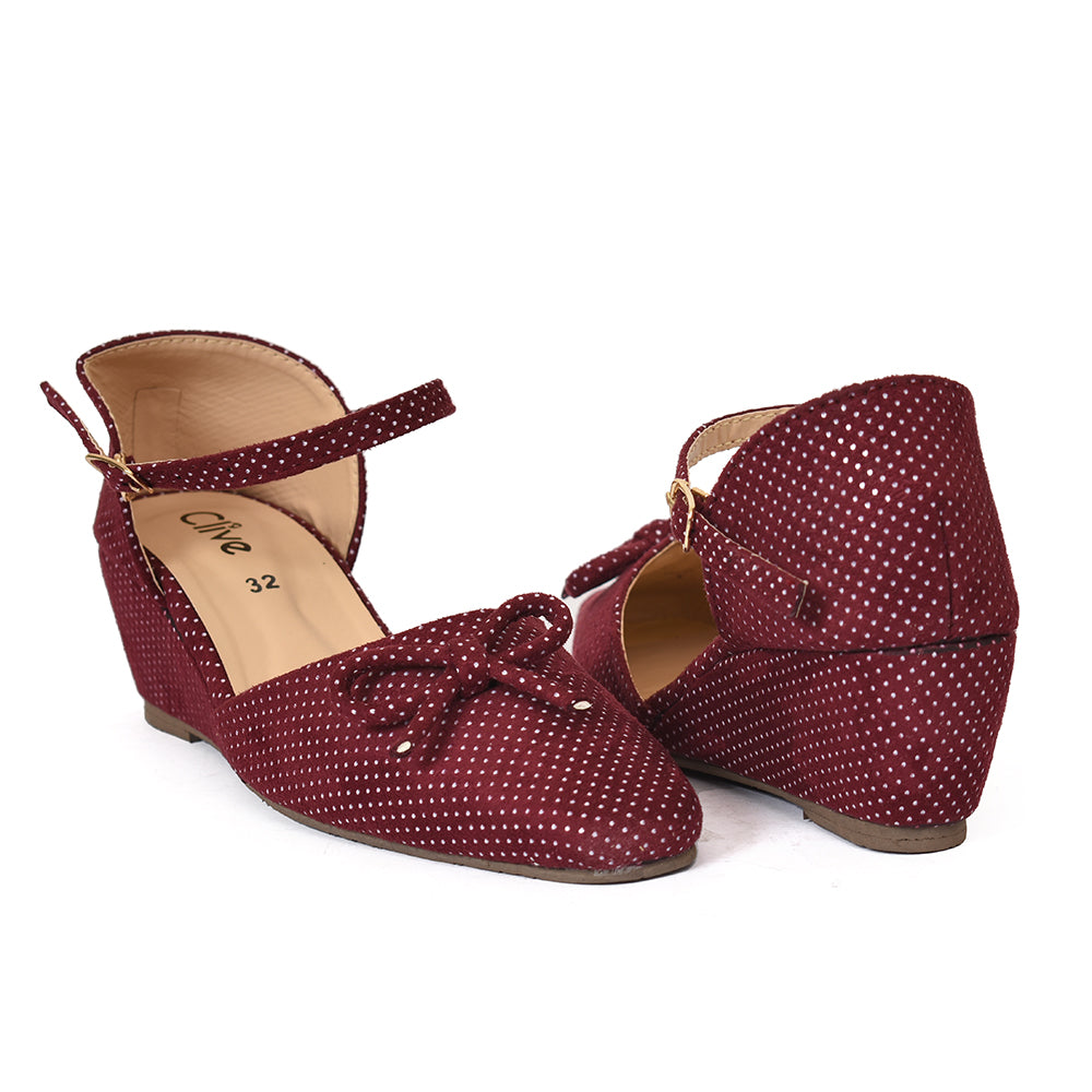 Kids Fancy Court Shoes (Large Size)