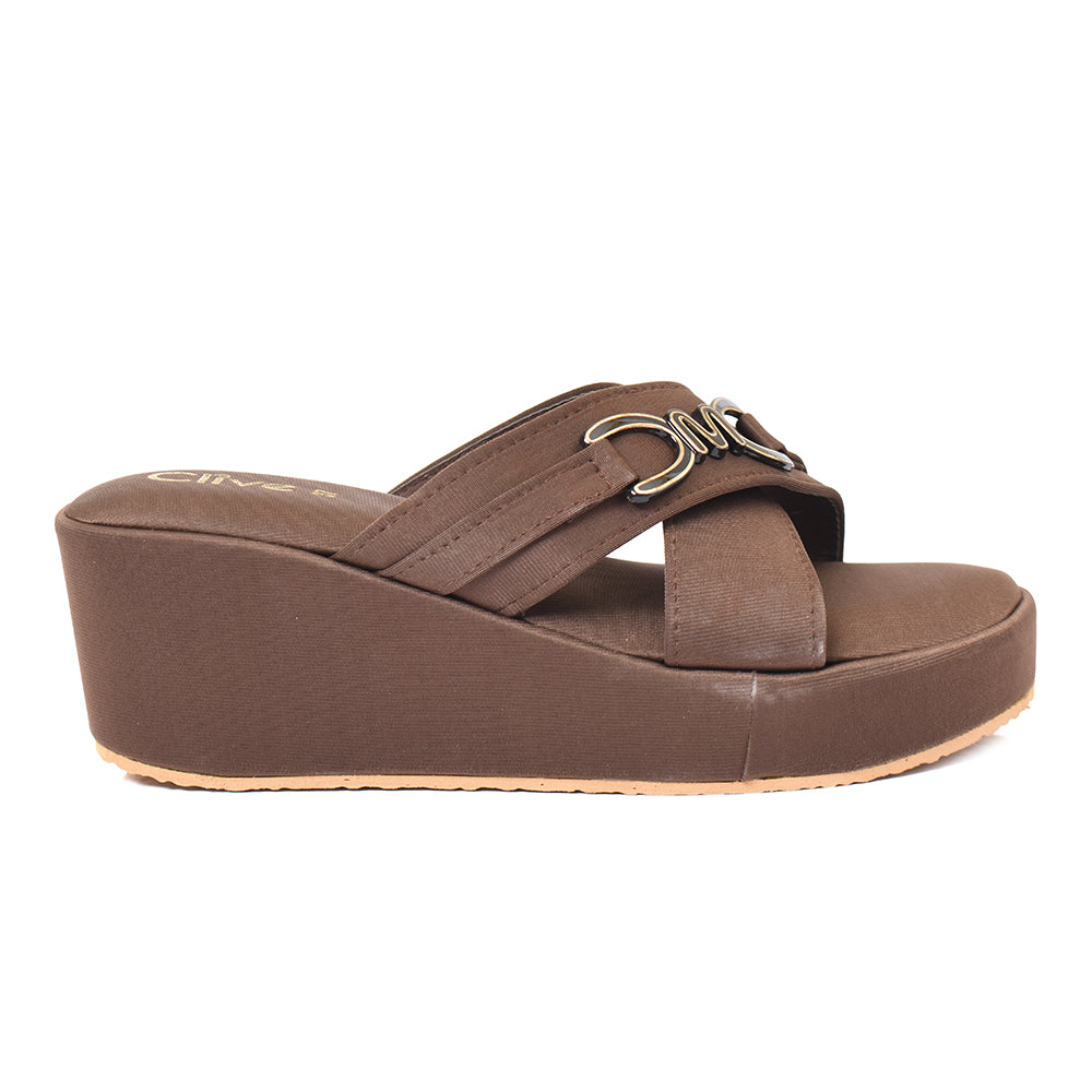 Casual Wedge Slippers