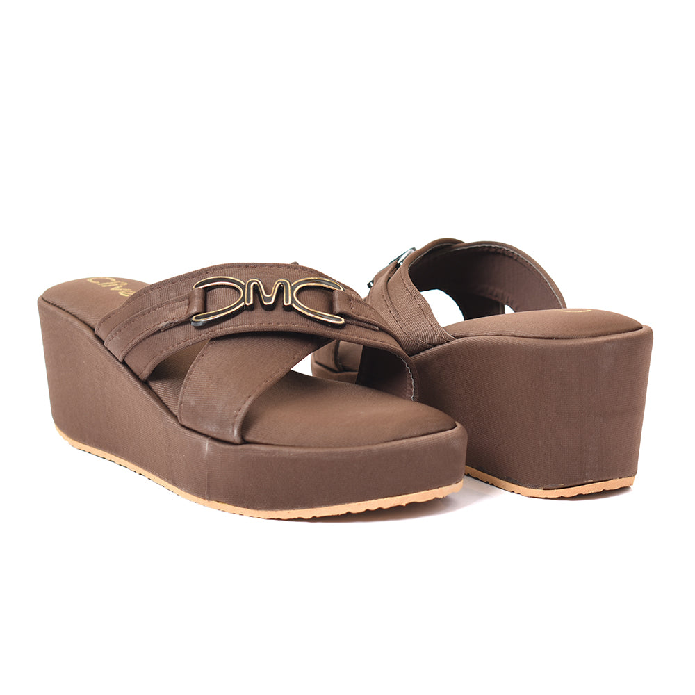 Casual Wedge Slippers