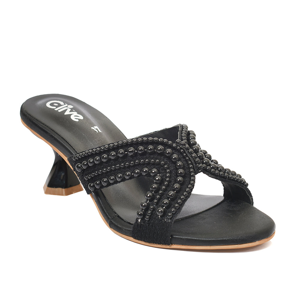 Fancy Slipper Heel