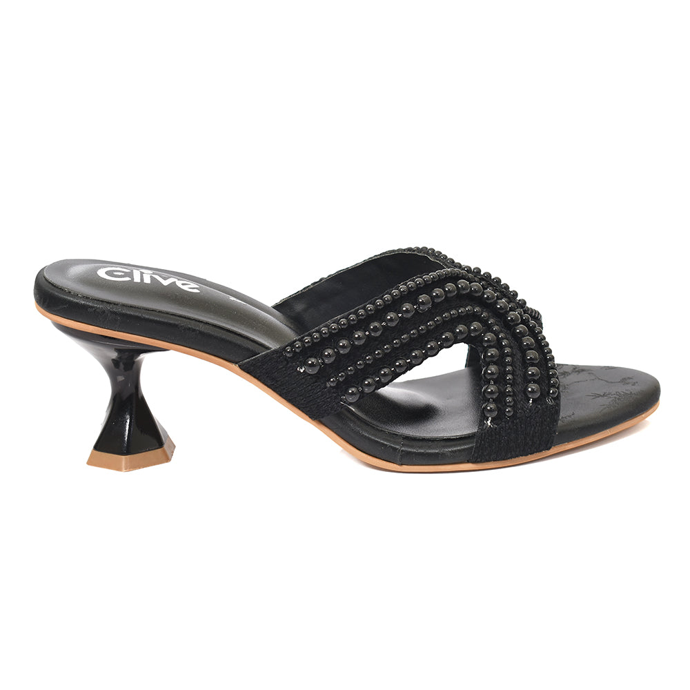 Fancy Slipper Heel