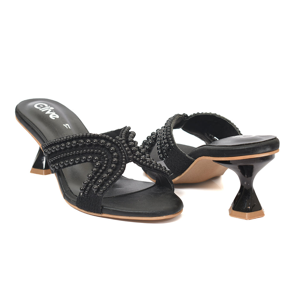 Fancy Slipper Heel
