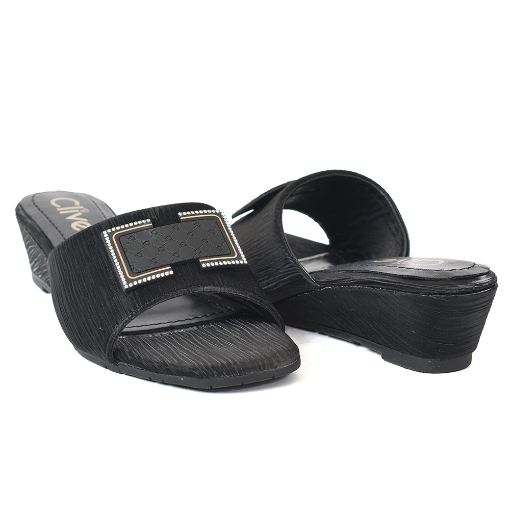 Casual Wedge Slippers