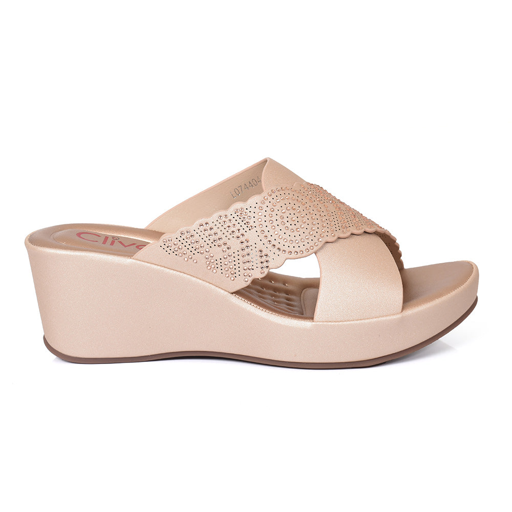 Casual Wedge Slippers