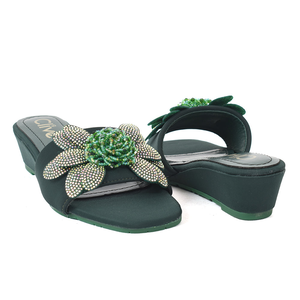 Casual Wedge Slippers