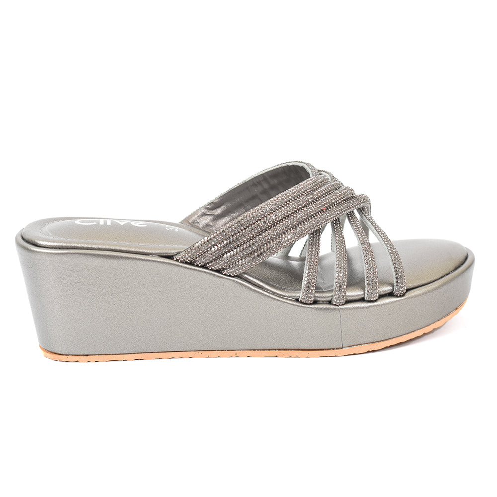 Casual Wedge Slippers