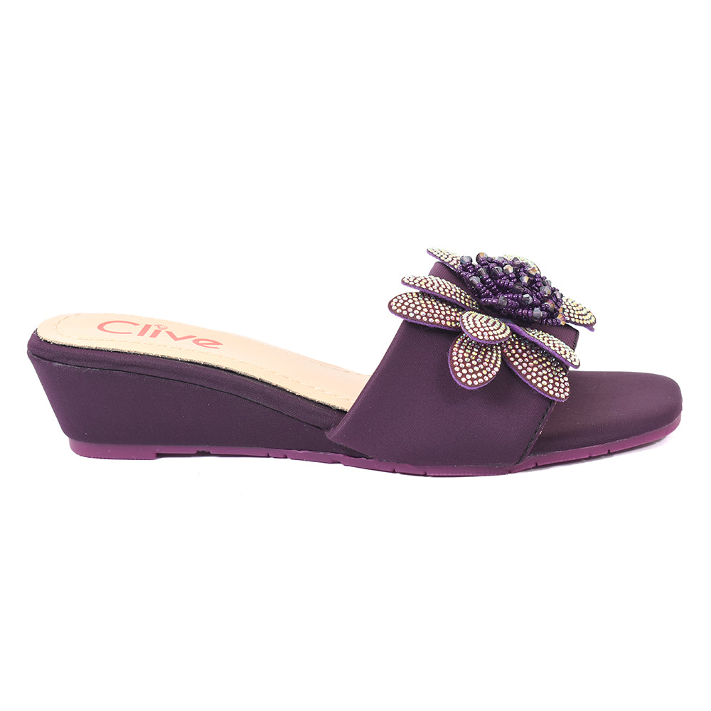 Casual Wedge Slippers