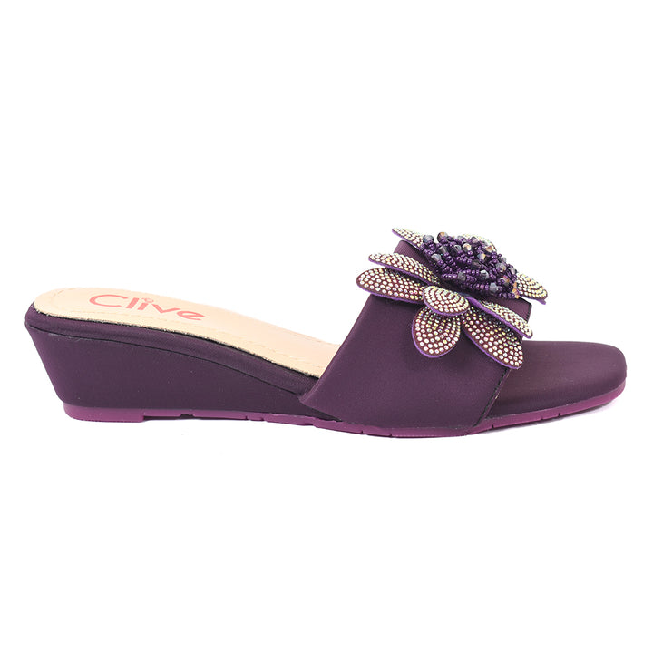 Casual Wedge Slippers