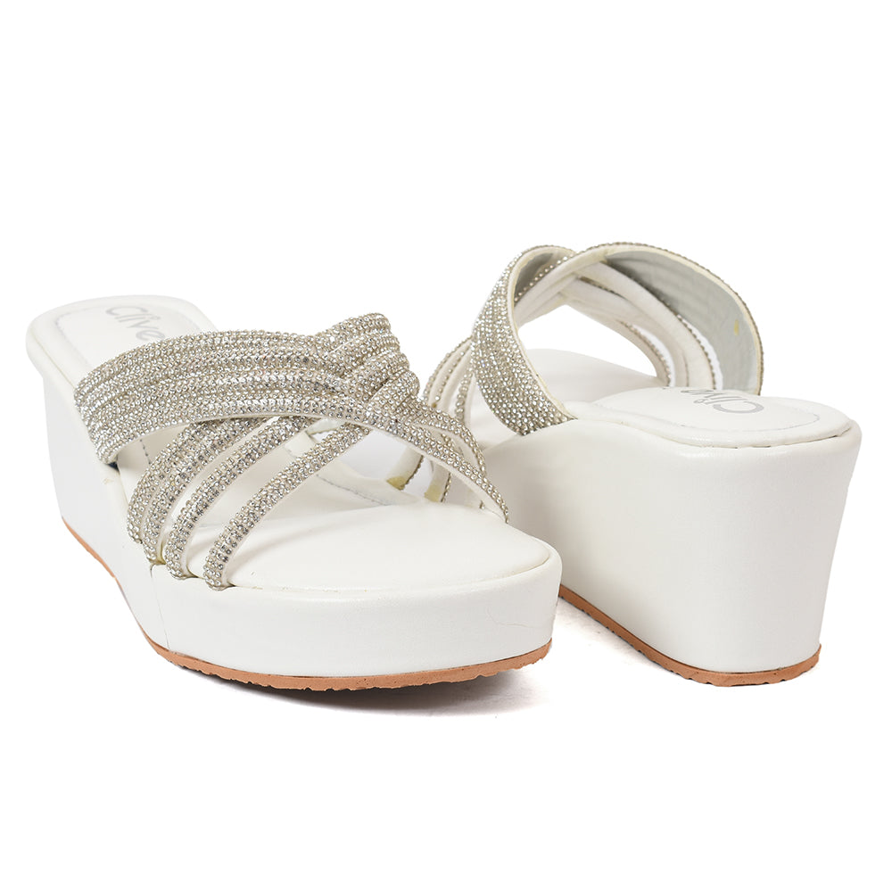 Casual Wedge Slippers