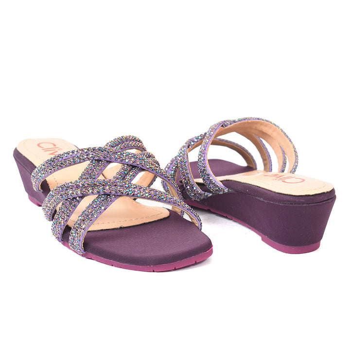 Casual Wedge Slippers