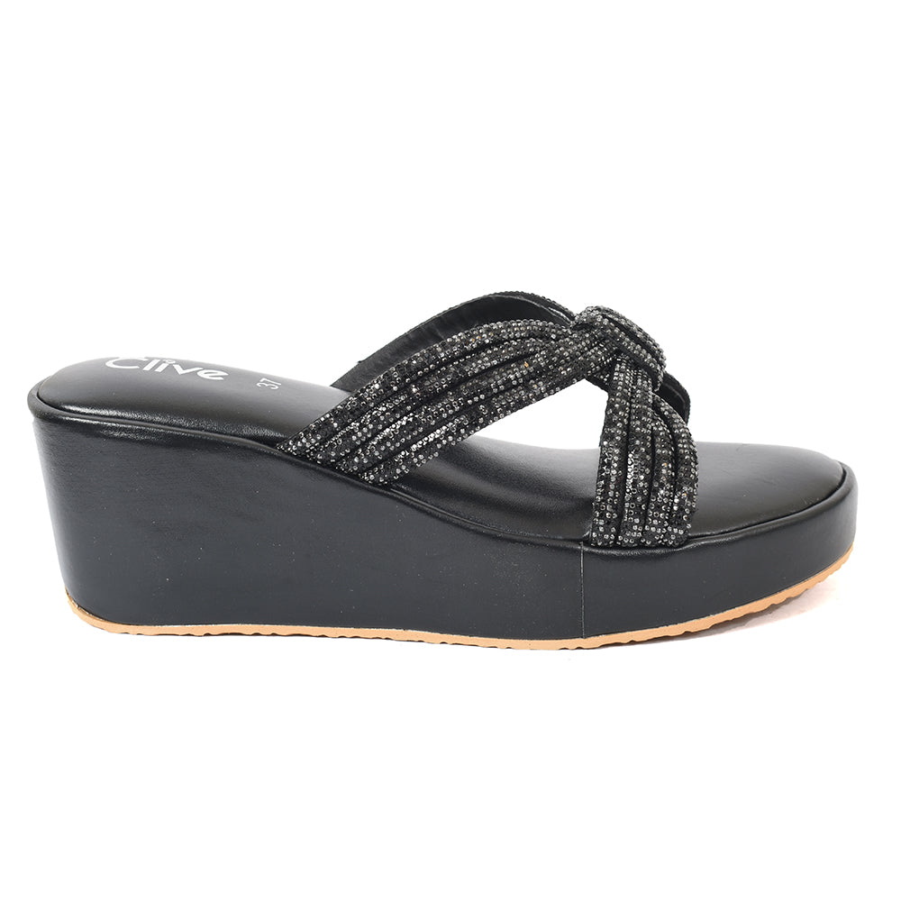 Casual Wedge Slippers