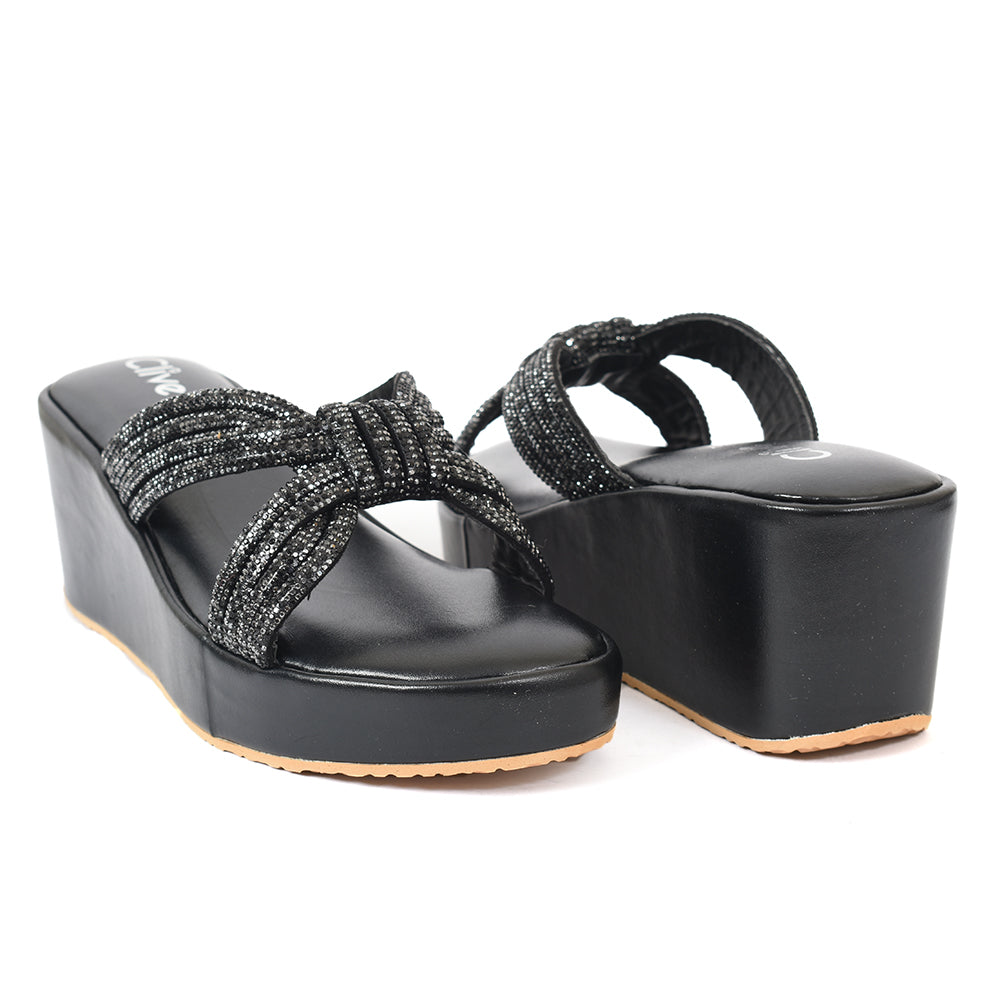 Casual Wedge Slippers