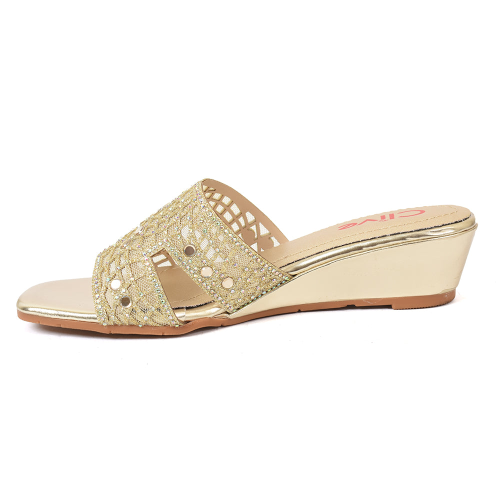 Casual Wedge Slippers