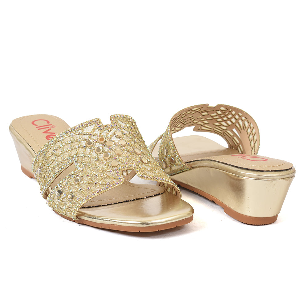 Casual Wedge Slippers