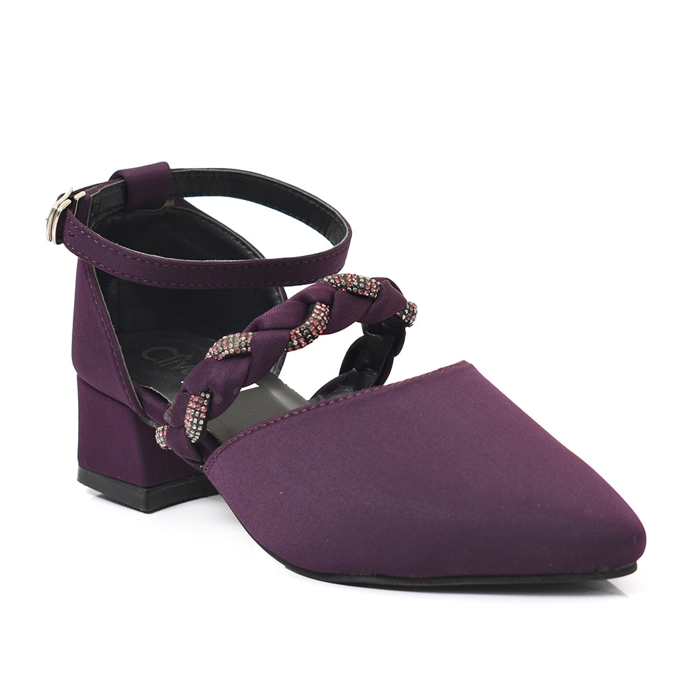 Kids Fancy Court Shoes (Large Size)