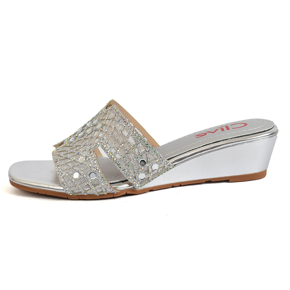 Casual Wedge Slippers