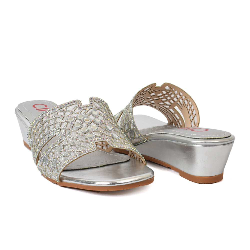 Casual Wedge Slippers