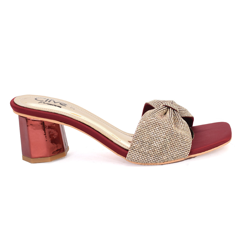 Fancy Slipper Heel