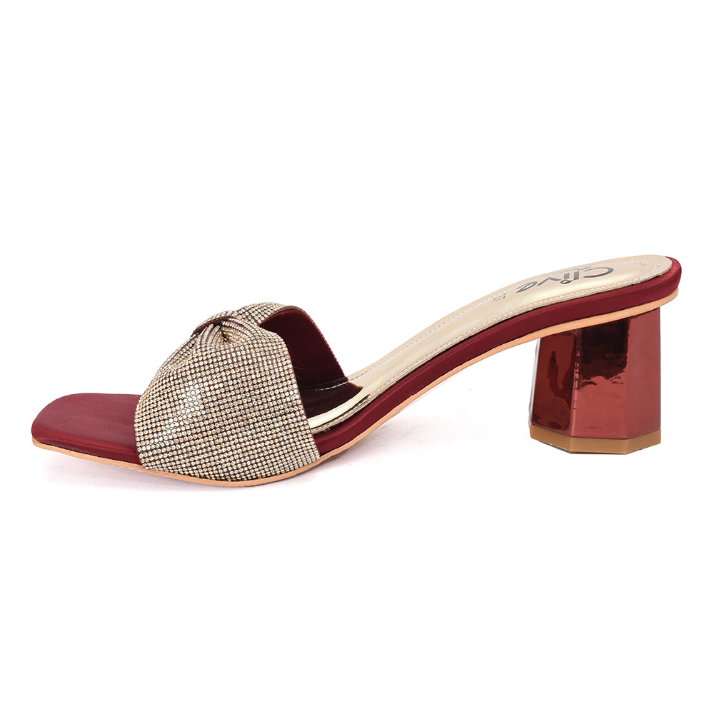 Fancy Slipper Heel