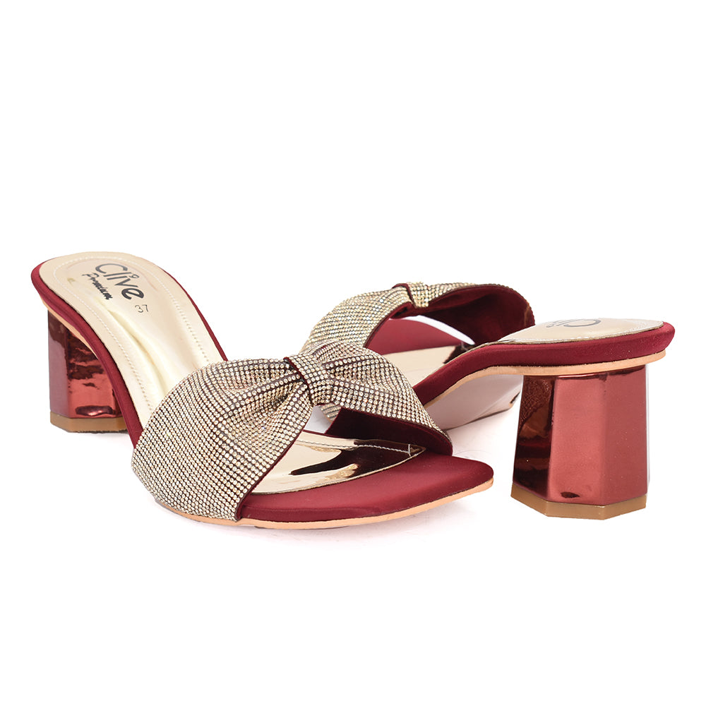 Fancy Slipper Heel