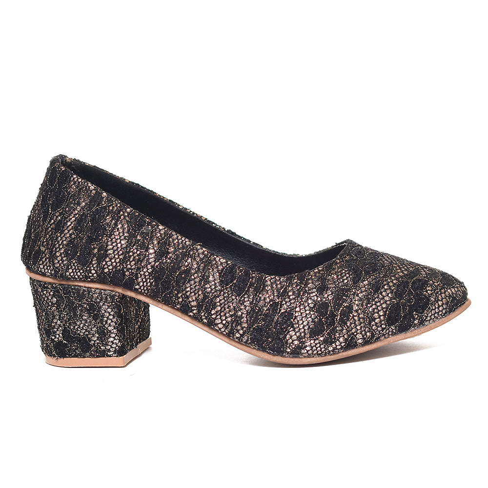 Girls Fancy Court Shoes