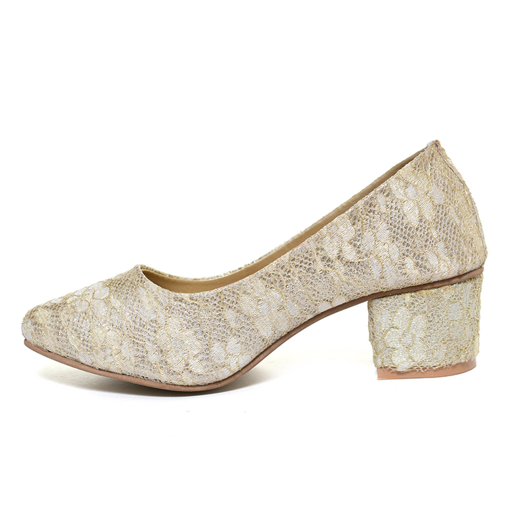 Girls Fancy Court Shoes