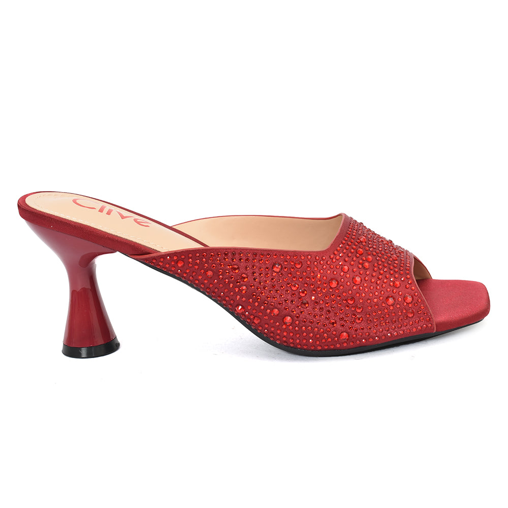 Fancy Slipper Heel