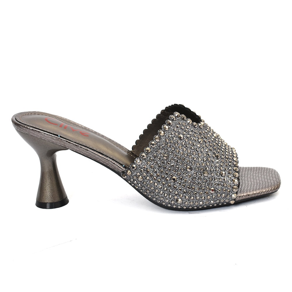Fancy Slipper Heel