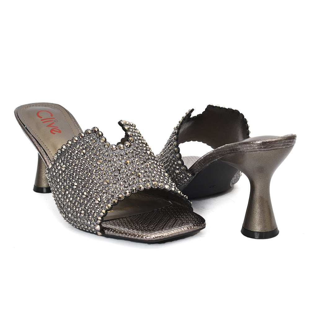 Fancy Slipper Heel