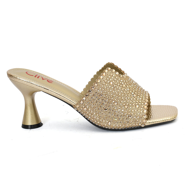 Fancy Slipper Heel